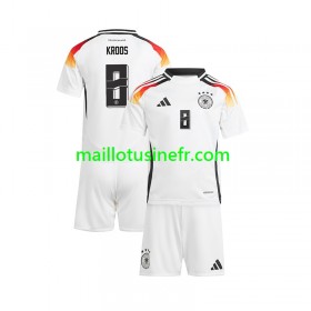 Maillot de Foot Allemagne Toni Kroos 8 Domicile UEFA EURO 2024 - Enfant
